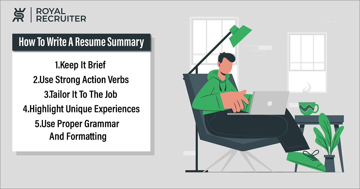 How To Write A Resume Summary