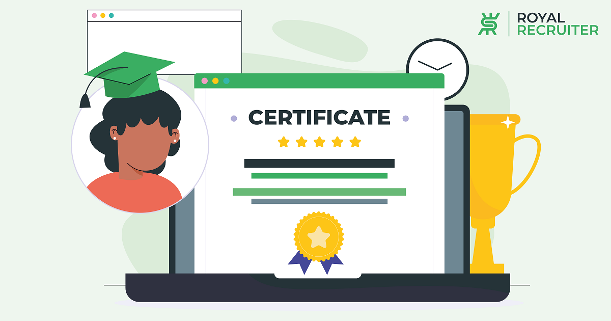 List education and certifications