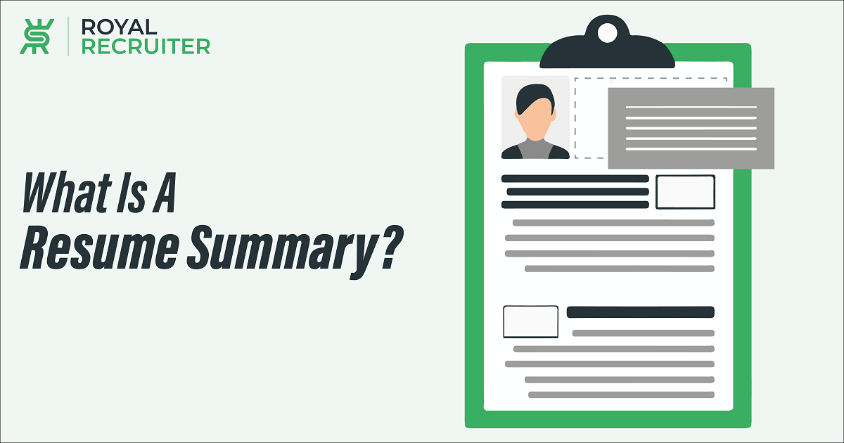 What Is A Resume Summary