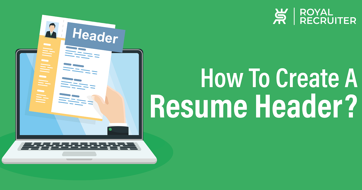 How To Create A Resume Header